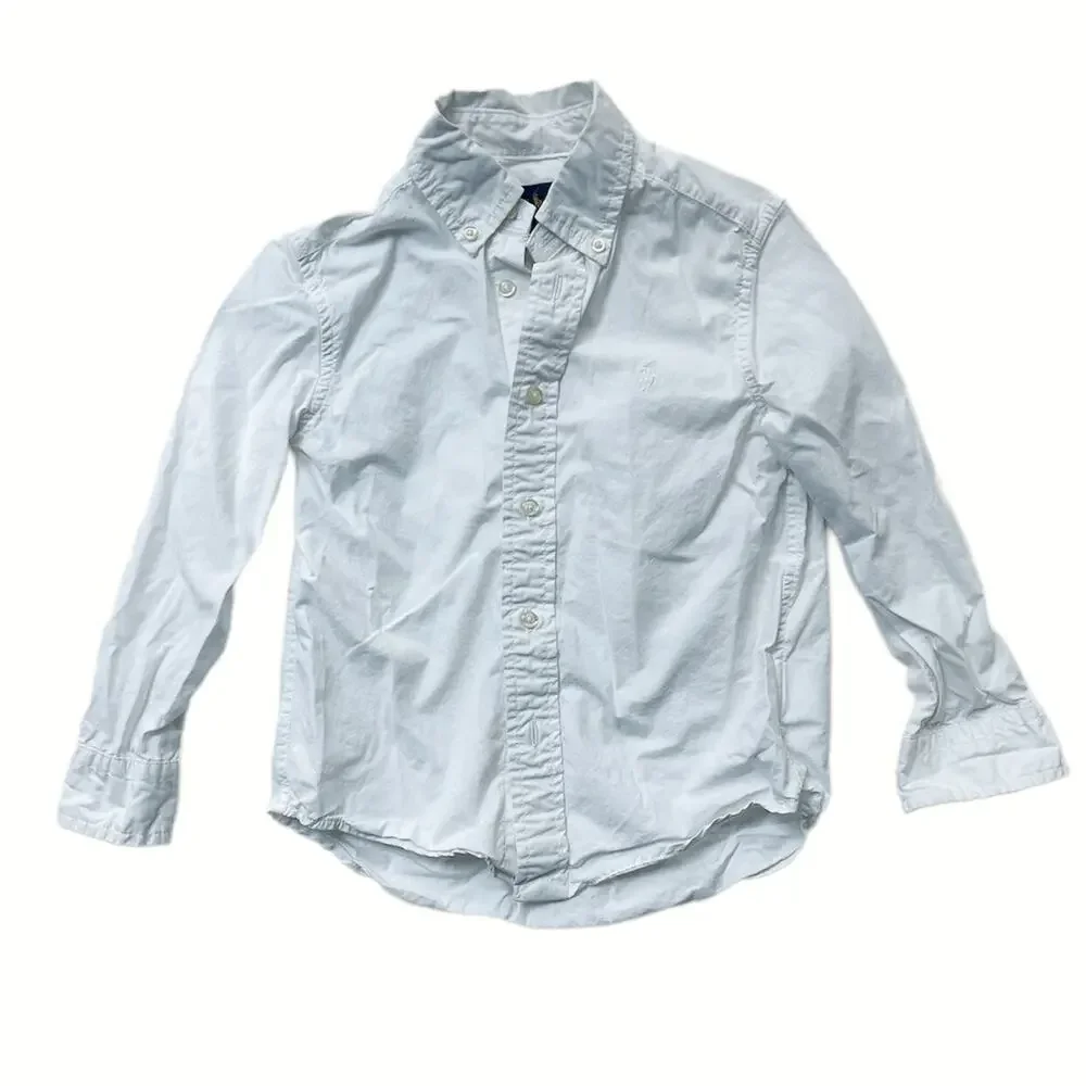 Polo White Button Down
